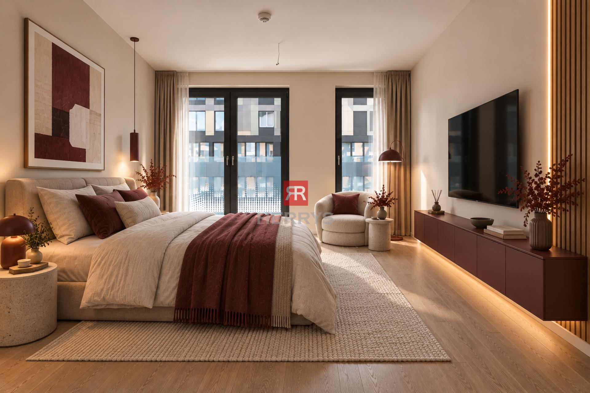 HERRYS – Na predaj priestranný 1-izbový apartmán s balkónom v prémiovom projekte Metropolis