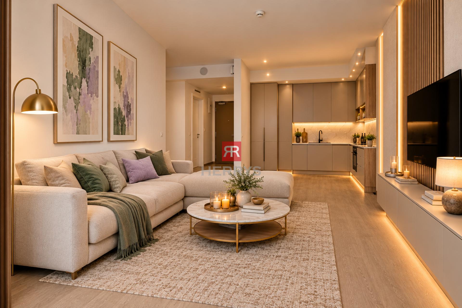 HERRYS – Na predaj jedinečný 2-izbový apartmán s predzáhradkou v prémiovom projekte Metropolis