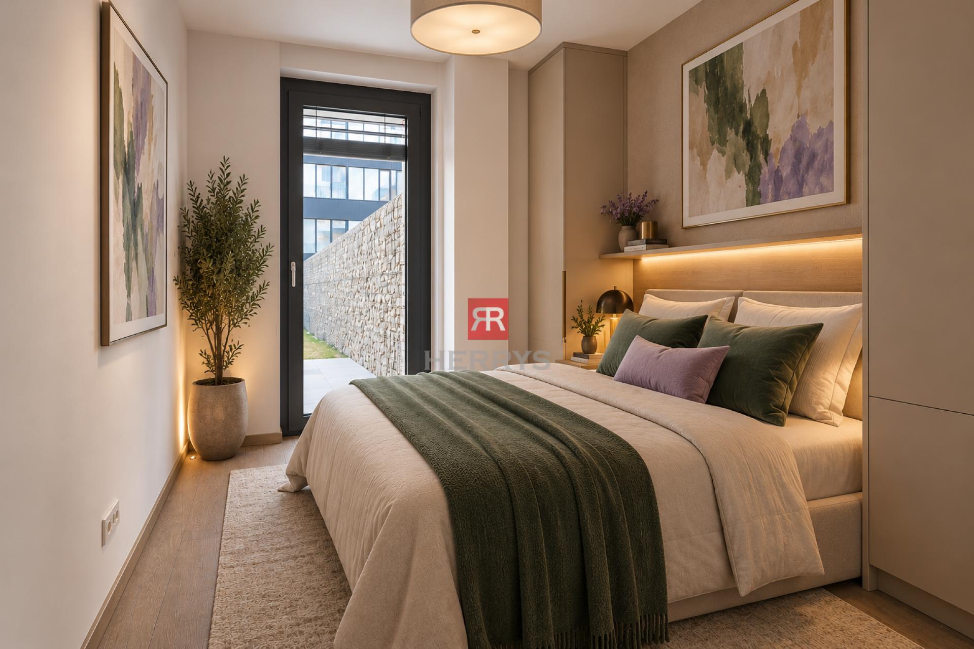 HERRYS – Na predaj jedinečný 2-izbový apartmán s predzáhradkou v prémiovom projekte Metropolis