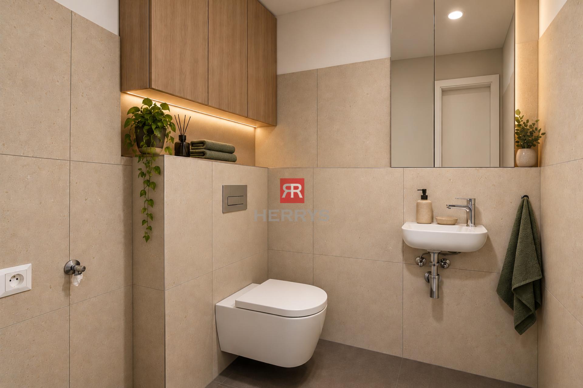 HERRYS – Na predaj jedinečný 2-izbový apartmán s predzáhradkou v prémiovom projekte Metropolis
