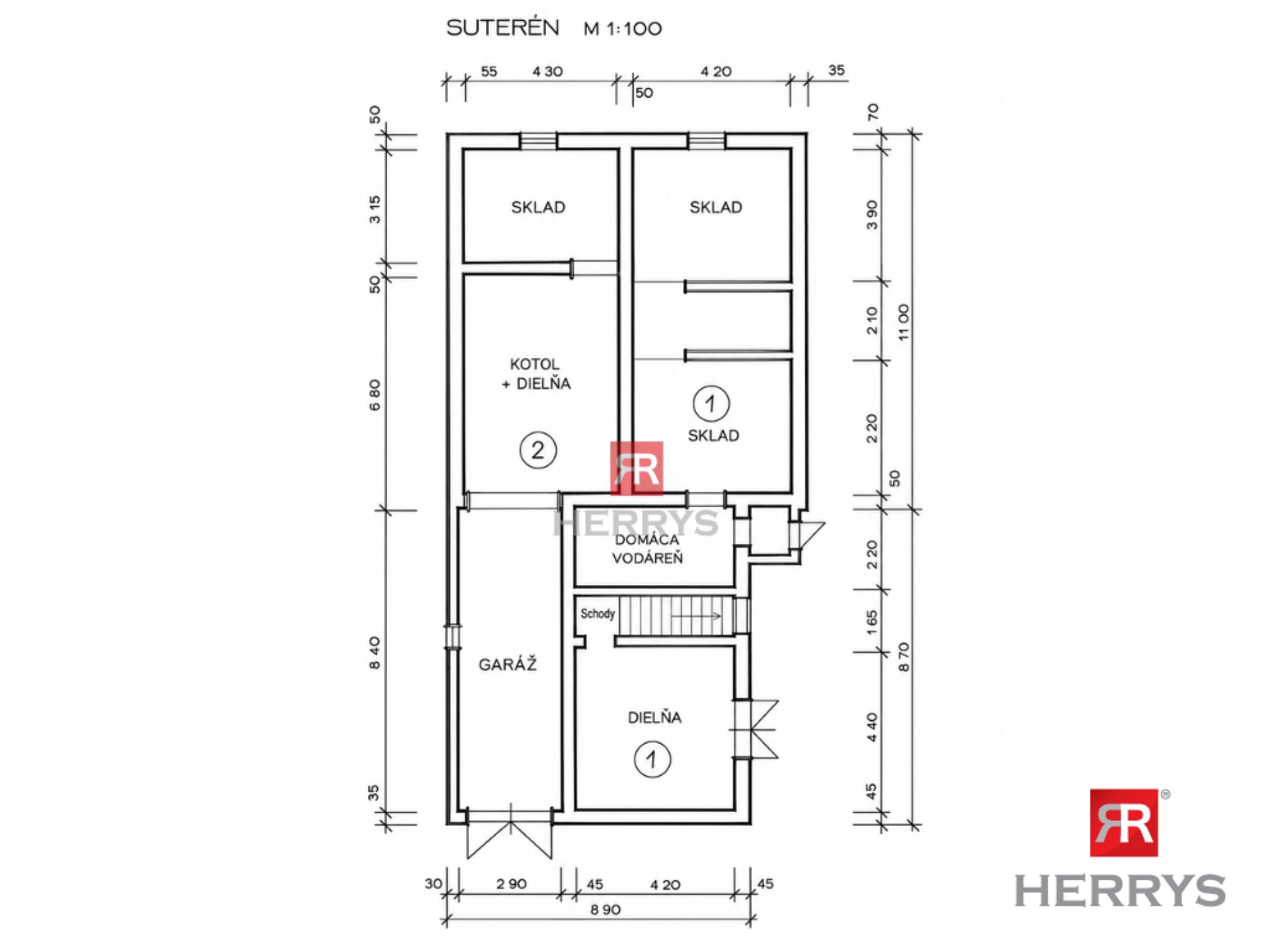 HERRYS - Na predaj priestranný 5 izbový byt s vlastnou záhradou v Stupave