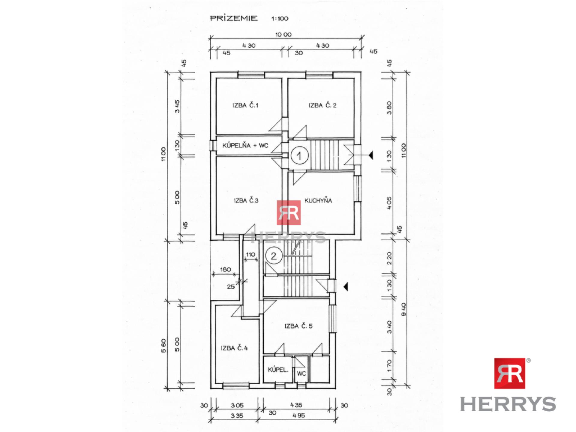 HERRYS - Na predaj priestranný 5 izbový byt s vlastnou záhradou v Stupave