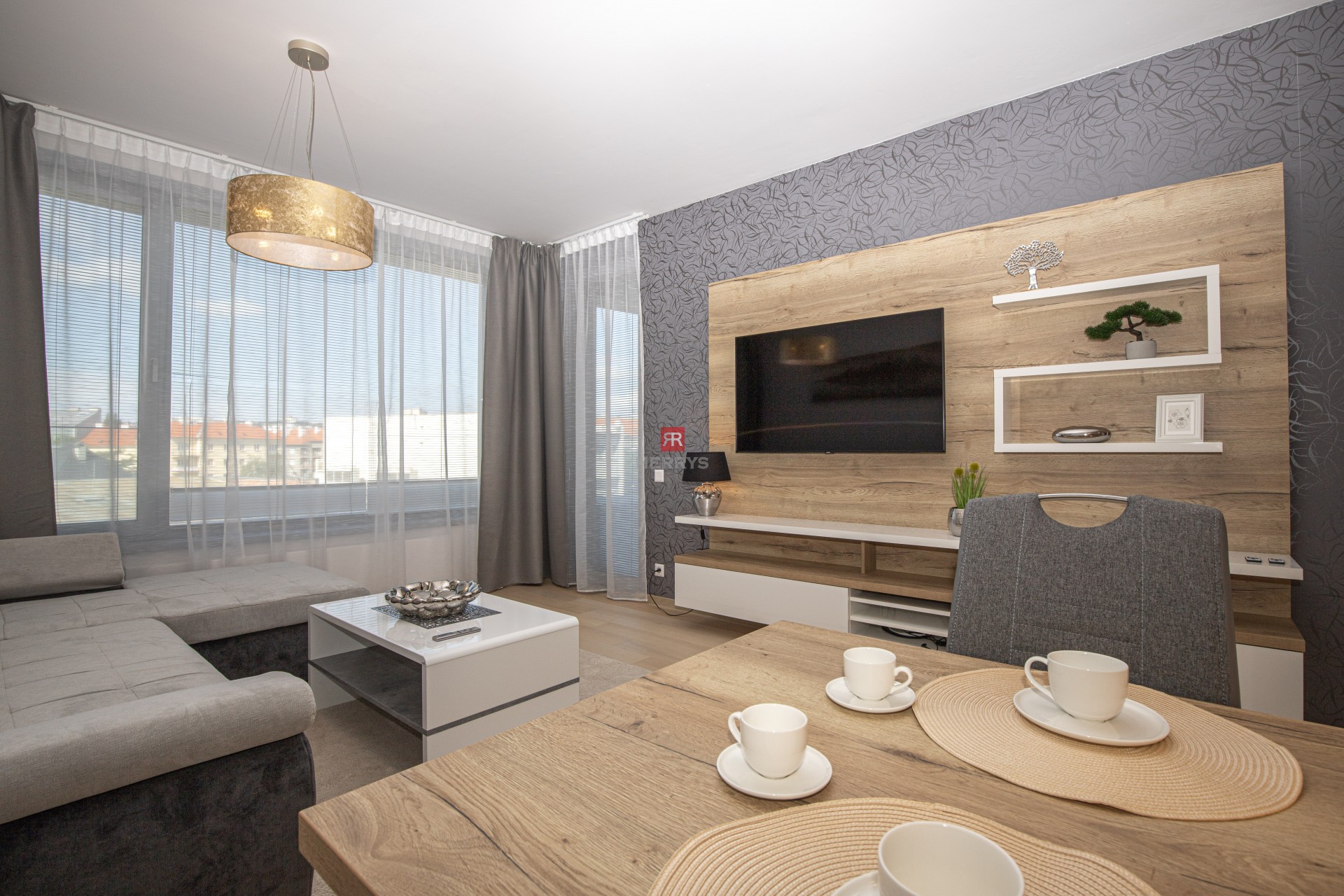 HERRYS - Na prenájom nový 2 izbový byt v projekte Sky Park s parkovacím miestom