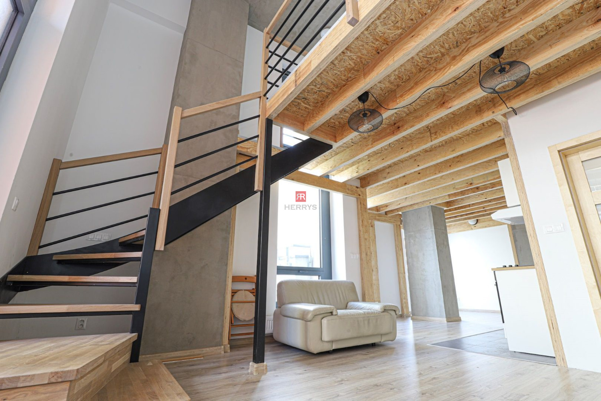 HERRYS - For rent a spacious atypical loft in the new building City Park Ružinov