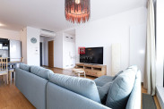 HERRYS - Na prenájom 3 izbový zariadený byt s lodžiou &nbsp;v Panorama City s výhľadom na Dunaj