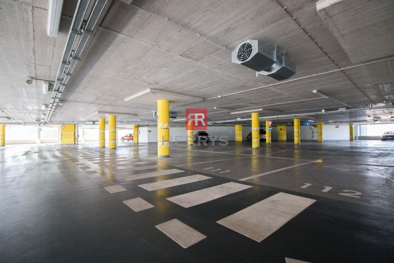 HERRYS - For rent 3-room furnished apartment with a balcony in Panorama City with a view of the Danube